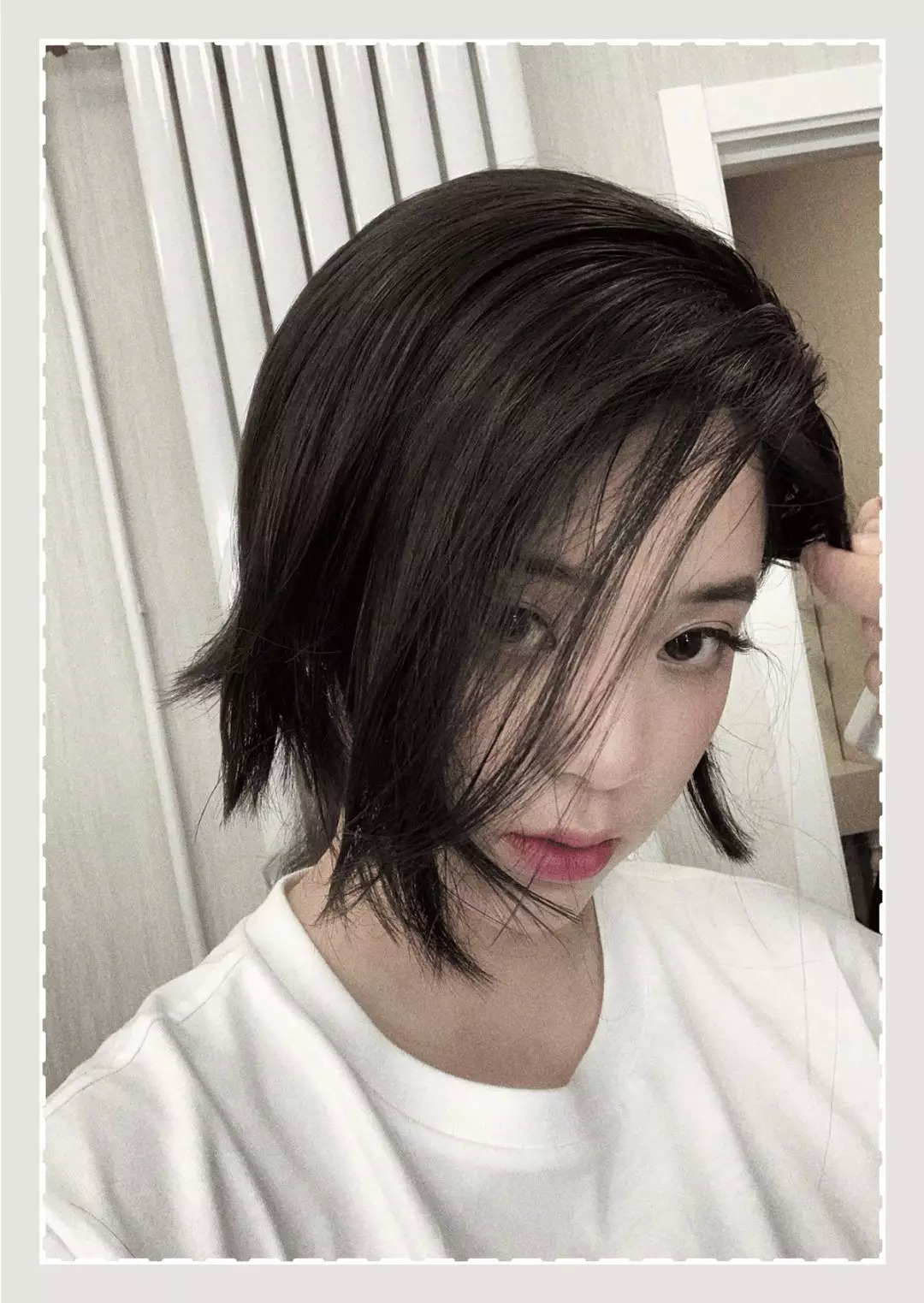 佟丽娅短发时尚感_欧阳娜娜短发造型_女明星个性短发图片大全