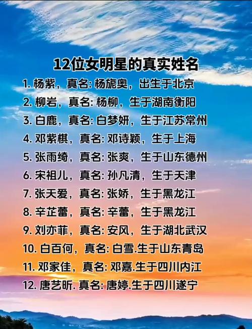 所以的女明星的名字_明星名字大全女_猜明星名字黄色谜语