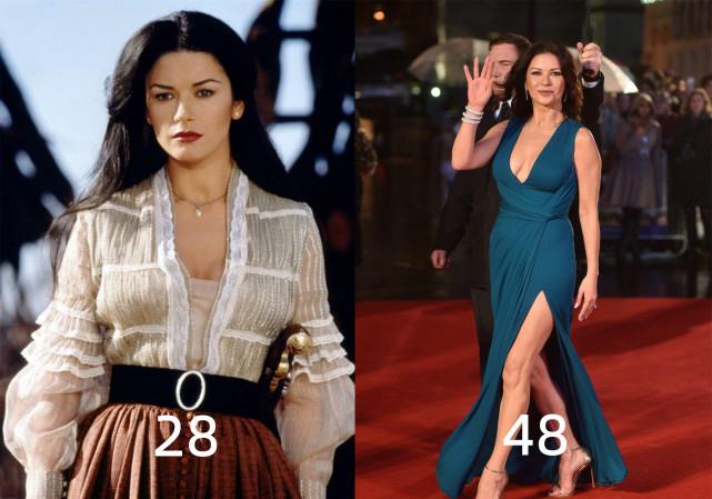 岁月痕迹明显的好莱坞女星_好莱坞女星新老照片对比_电影女明星 概览